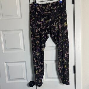 Athleta Multicolor Floral Leggings